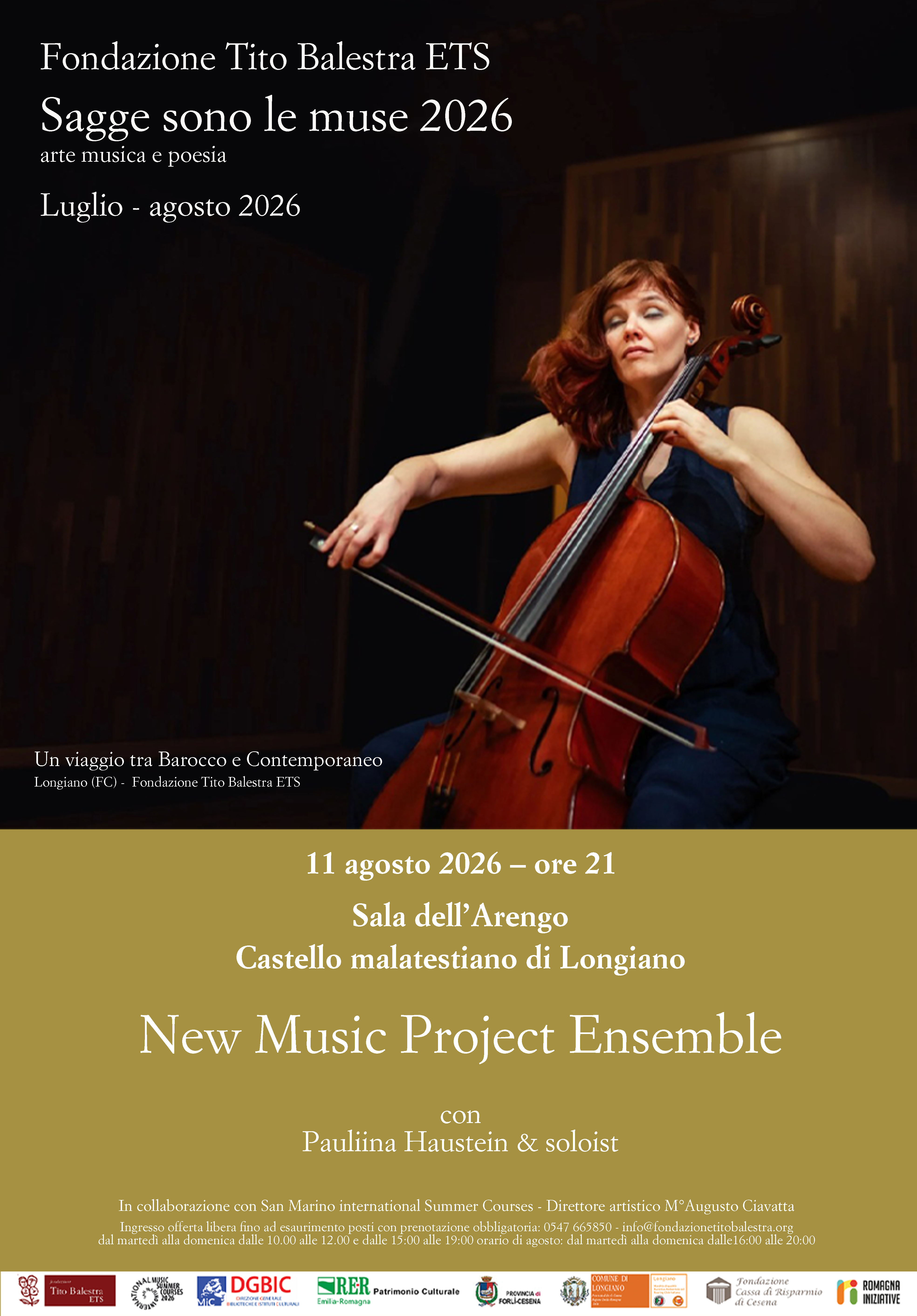 Fondazione Tito Balestra ETS picture of the event: New Music Project Ensemble